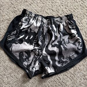 Nike Black and Gray Athletic Shorts